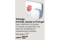 tolbadge frankrijk spanje portugal