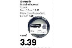 elektrofix installatiedraad