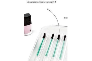 mascaraborsteltjes wegwerp