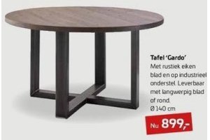 tafel gardo