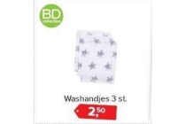 washandjes 3 st