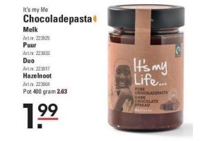 chocoladepasta