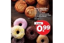 zoete lekkernijen van de bakkerij