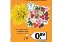 ah veldnarcissen of bloemenmix