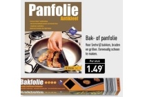 bak of panfolie