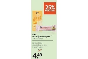 etos maaltijdvervangers
