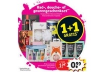 bad douche of geurengeschenkset nu 1 1 gratis