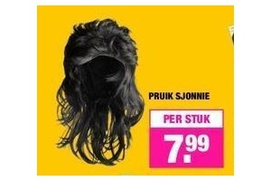 pruik sjonnie