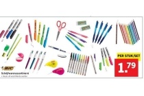 bic schrijfwarenassortiment nu eur1 79 per set