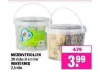 mezenvetbollen wintermix