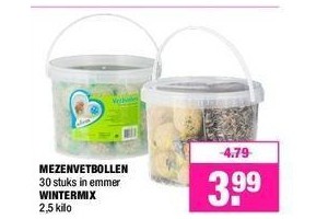 mezenvetbollen wintermix