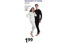 thermoshirt of broek