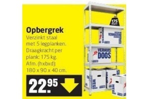 opbergrek