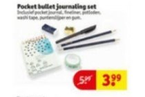 pocket bullet journaling set