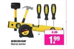 diverse gereedschap