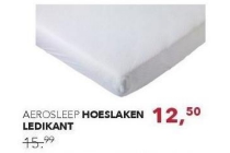 aerosleep hoeslaken ledikant