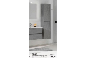 edge kolomkast beton grijs