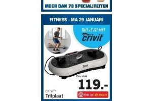 crivit trilplaat