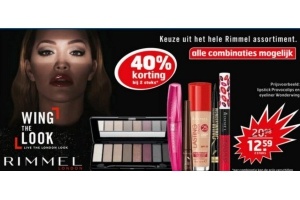 alle make up van rimmel londen