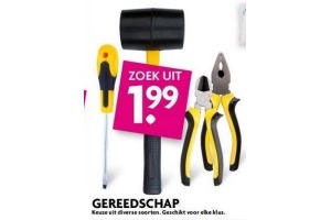 gereedschap