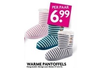 warme pantoffels