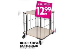 decoratieve bakkerskar