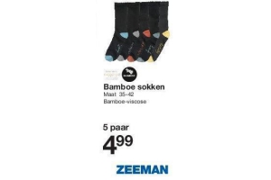 bamboe sokken