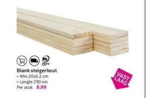 blank steigerhout