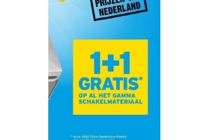 al het gamma schakelmateriaal