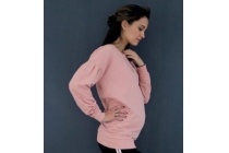 prenatal oversized sweater