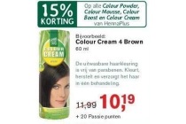 alle colour powder colour mousse colour boost en colour cream van hennaplus