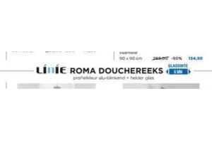 linie roma douchereeks