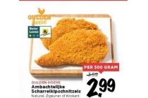 ambachtelijk scharrelkipschnitzels