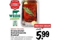 ovenschotel gemarineerd rosbief
