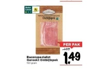 baconspecialist gerookt onbijtspek