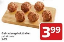 gebraden gehaktballen