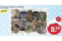 natuurzegels reptielen en amfibieen