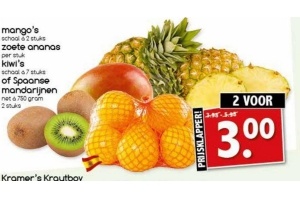 mango s zoete ananas kiwi s of spaanse mandarijnen