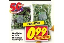 andijvie of sla melange