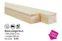 blank steigerhout