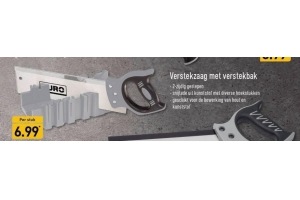 duro verstekzaag met verstekbak