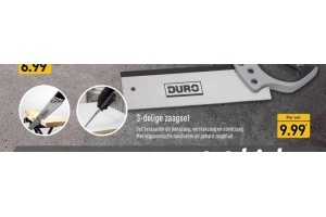 duro 3 delige zaagset