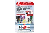 2e halve prijs gratis andrelon of axe douchefoam
