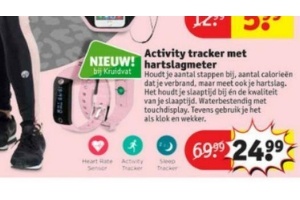 activity tracker met hartslagmeter