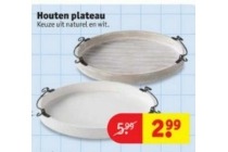 houten plateau