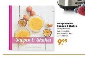 receptenboek sappen en shakes