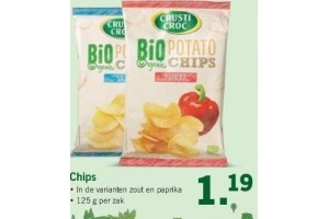Crusti Croc Chips voor €1,19 Beste.nl Crusti Croc chips folder aanbieding bij Lidl details