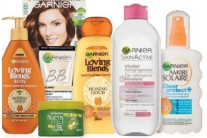 alle loving blends fructis olia nutrisse skinactive ambre solaire en uv ski