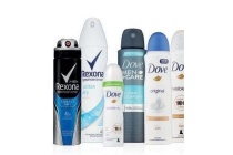 axe dove en rexona deodorant