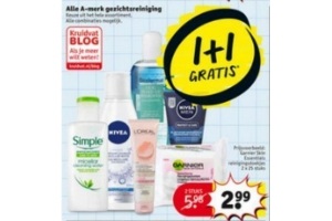 alle a merk gzichtsreiniging